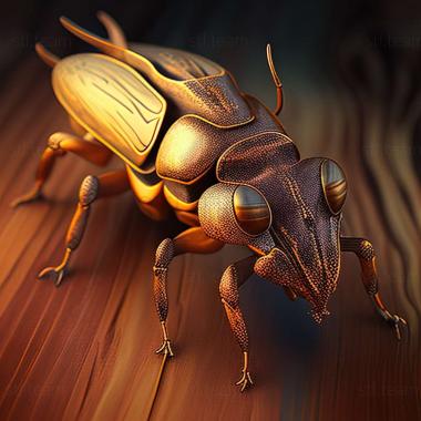 3D модель Notiophilus biguttatus (STL)